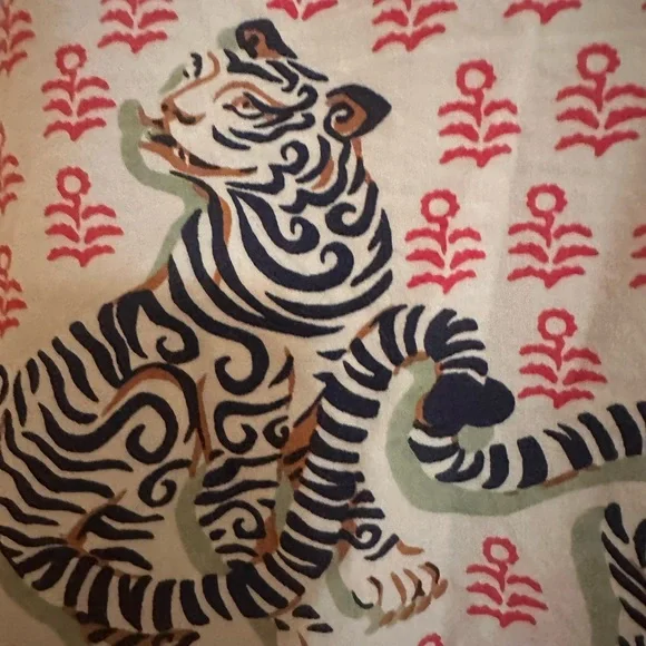 Printfresh Multicolor tiger Patterned Night Shirt (night gown) - Picture 10 of 13